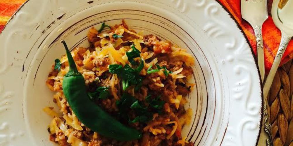 Рецепт ленивых голубцов