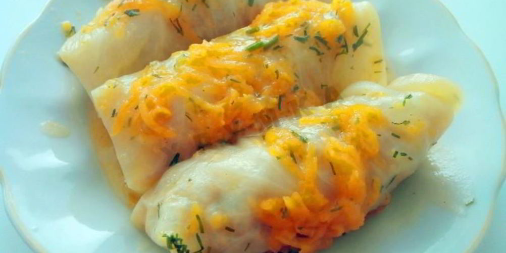 Рецепт овощных голубцов