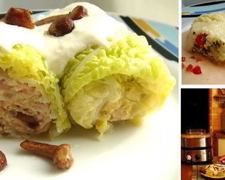 Паровые голубцы