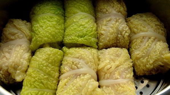 паровые голубцы