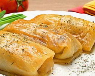 Постные голубцы