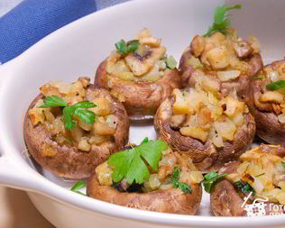 Фаршированные шампиньоны