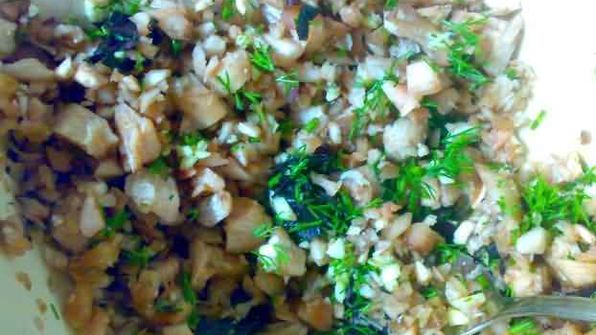 грибы фаршированные