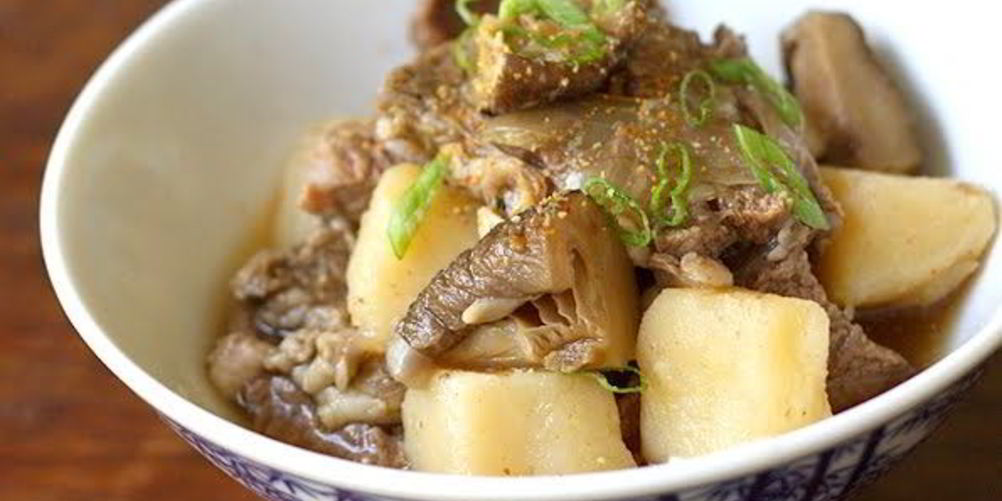 Рецепт грибов шиитаке с картошкой