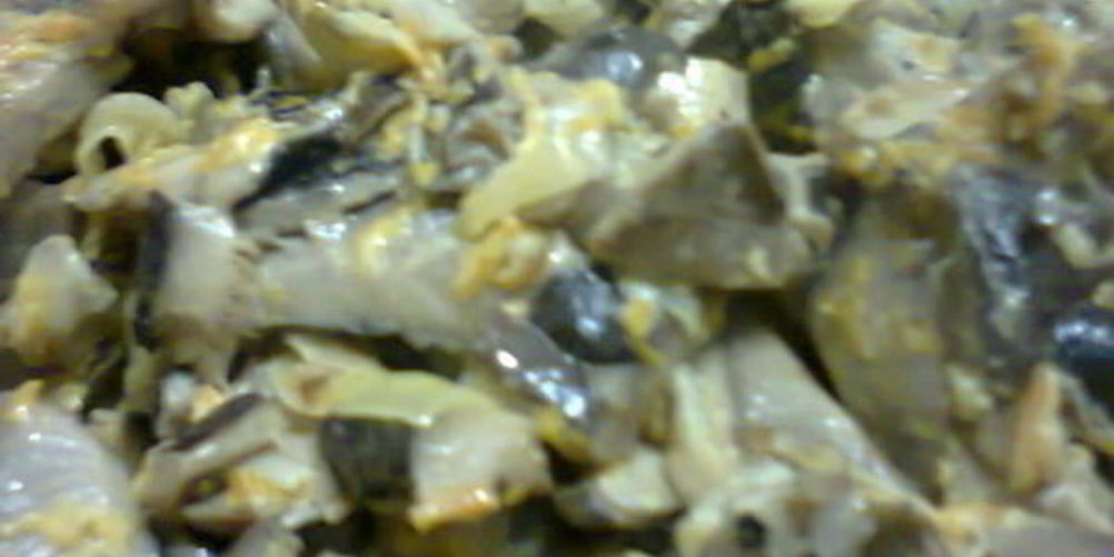 Рецепт грибов в сметане