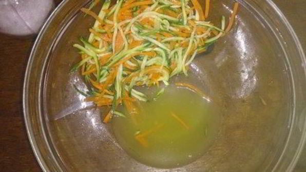 грибы вешенки с овощами по-корейским мотивам