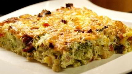 Опята с картошкой в духовке