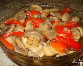 Шампиньоны по-корейски