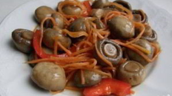 шампиньоны по-корейски