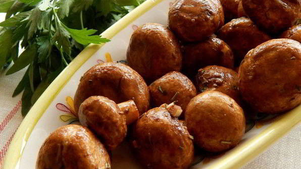 шампиньоны в духовке