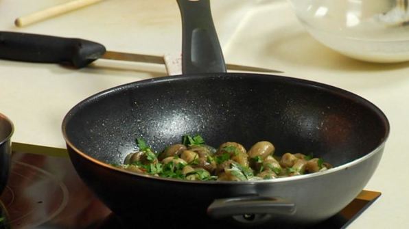 шампиньоны в хересе