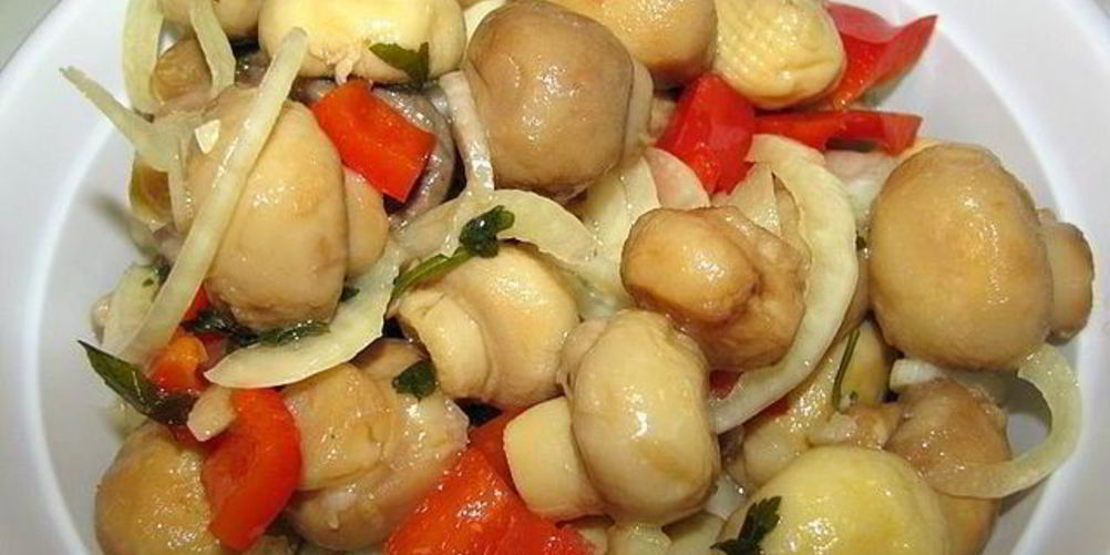Рецепт шампиньонов закусочных
