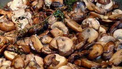 Шампиньоны жареные