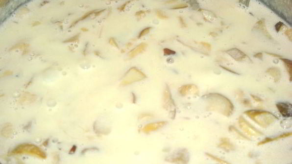 смажанка — грибы в сметане