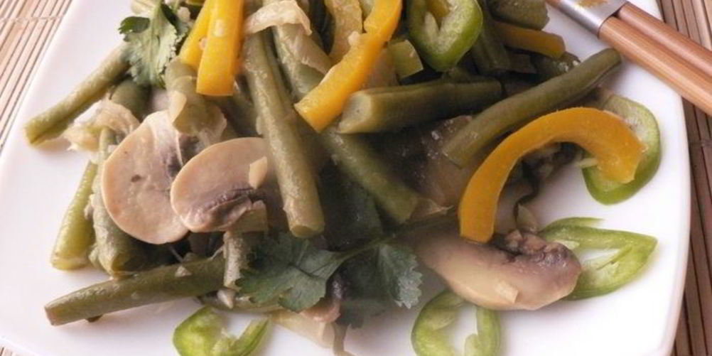 Рецепт тушеных грибов с овощами