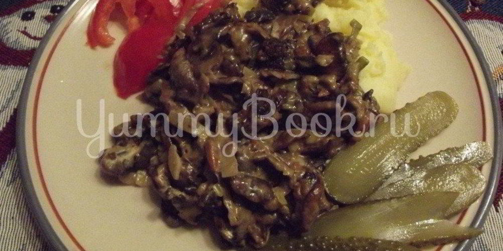 Рецепт жаренных шампиньонов в мультиварке