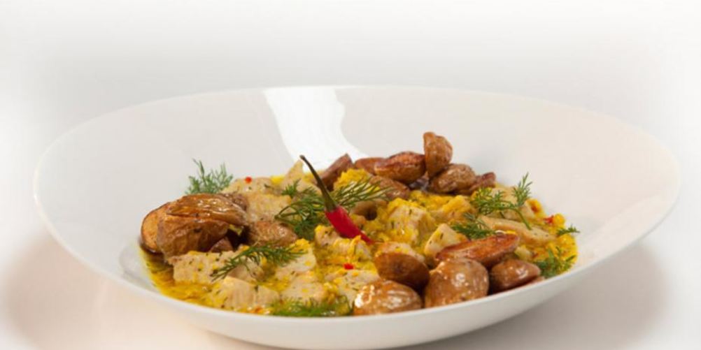 Рецепт гуляша из индейки в кукурузном соусе