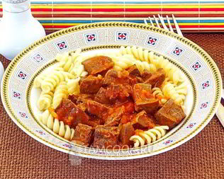 Гуляш из легкого