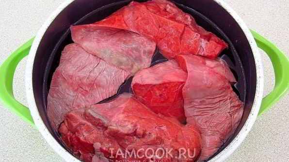 гуляш из легкого