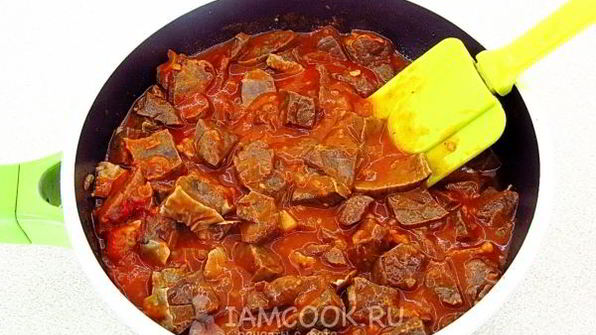 гуляш из легкого