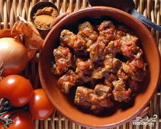 Гуляш из лосятины