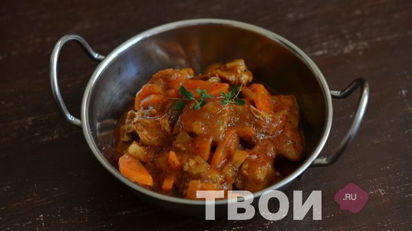 гуляш из свинины в мультиварке