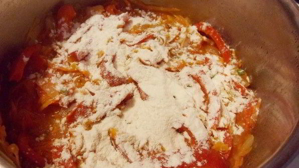 гуляш из тилапии