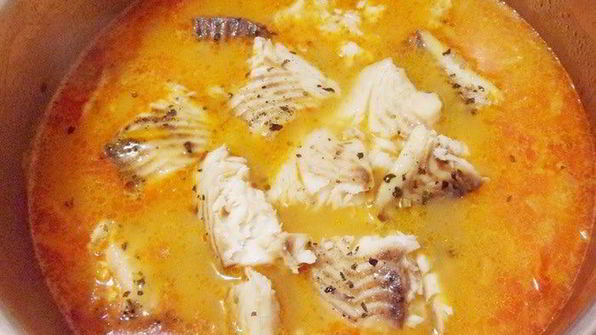 гуляш из тилапии