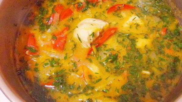 гуляш из тилапии