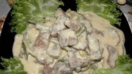 Гуляш со сливками