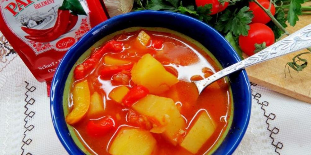 Рецепт супа-гуляша постного