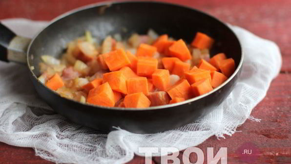 тыквенный гуляш с беконом