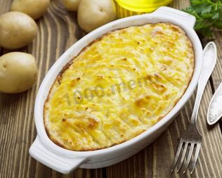 Картофельное пюре в духовке