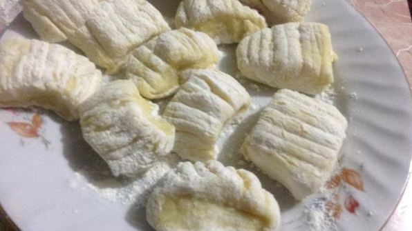 картофельные ньокки с соусом из горгонзолы