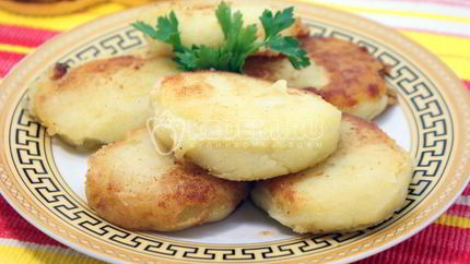 Картофельные котлеты