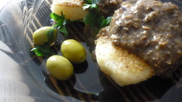 котлетки с грибной икрой