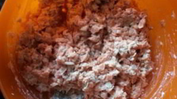 котлеты из фарша красной рыбы