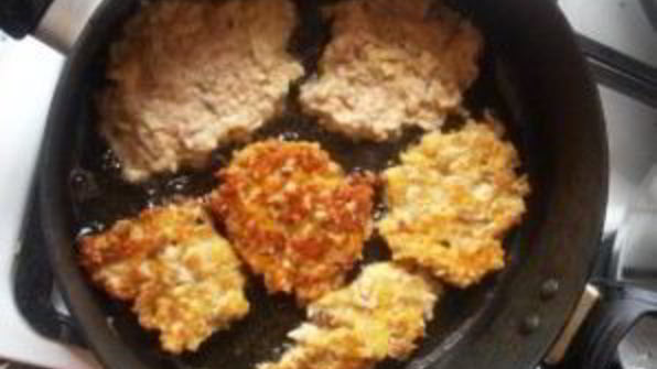 котлеты из фарша красной рыбы