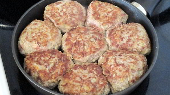 котлеты из говяжьего фарша