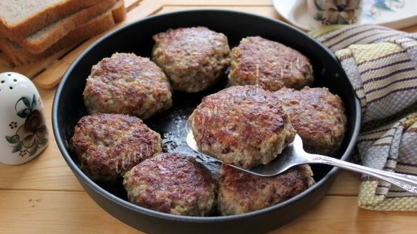 котлеты из говяжьего фарша