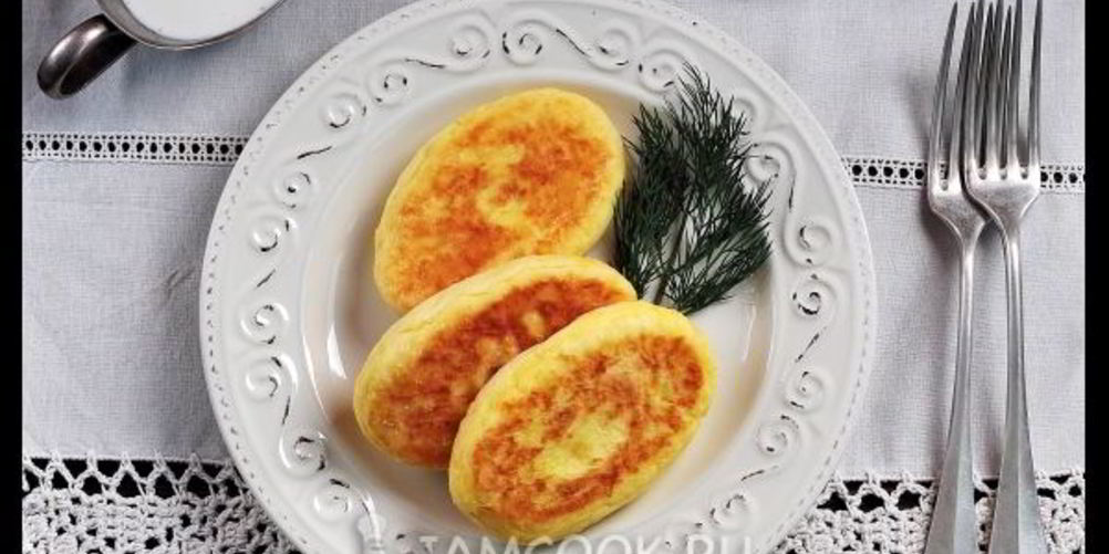 Рецепт котлет картофельных с сыром