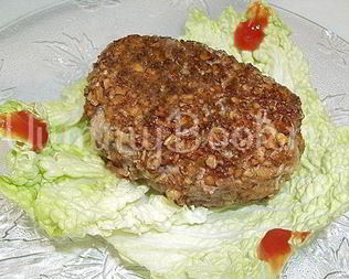Котлеты, панированные семечками