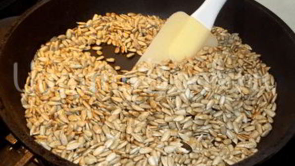 котлеты, панированные семечками