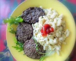 Котлеты печеночные из куриной печени с манкой