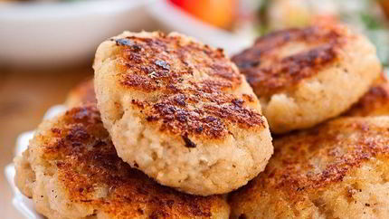 Котлеты с болгарским перцем