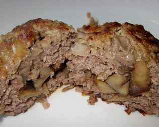 Котлеты с грибами