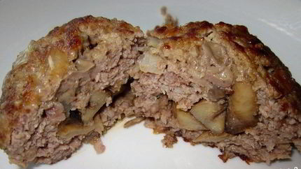 Котлеты с грибами