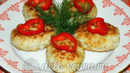 Котлеты с овсяными хлопьями