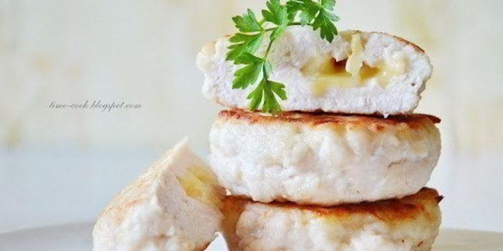 Рецепт куриных котлеток с сыром овсянкой