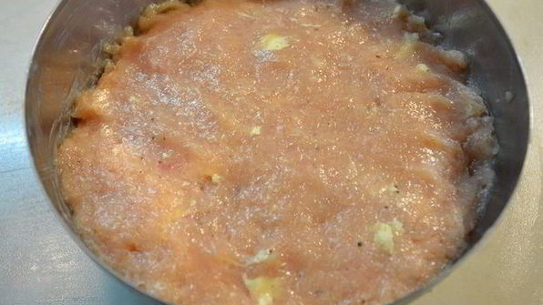 куриные котлеты с грибной начинкой